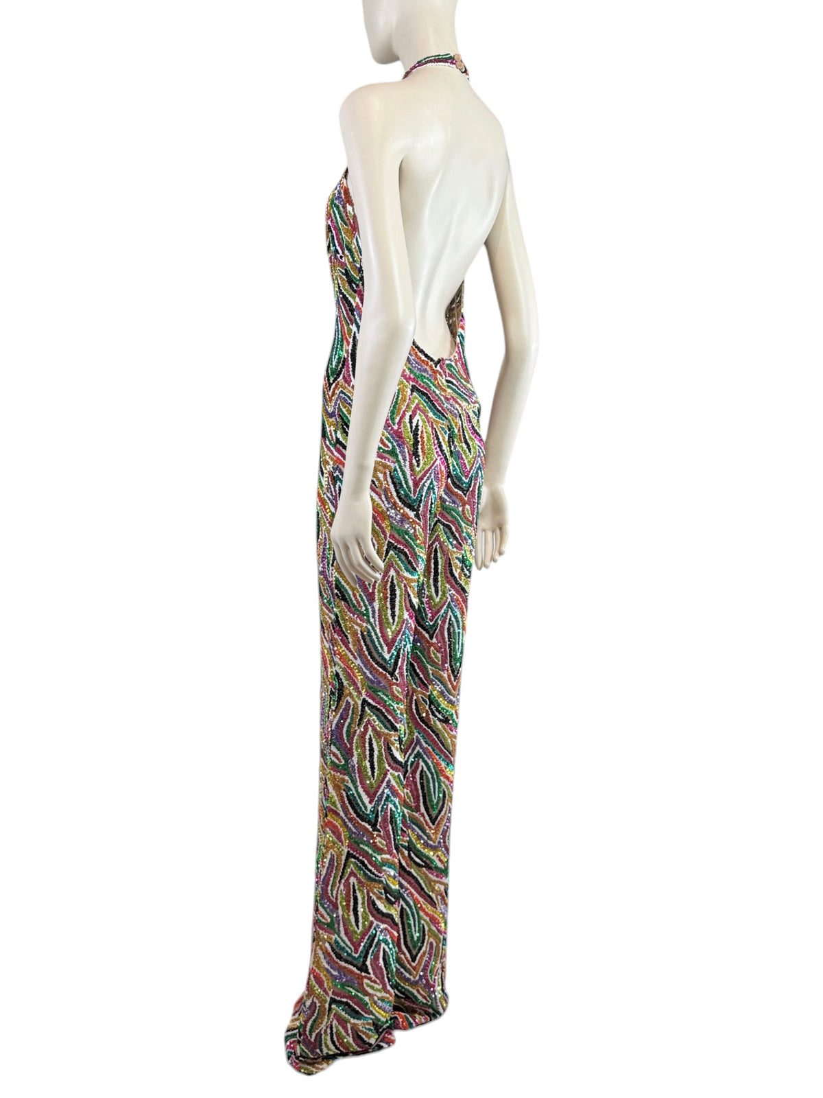 Moschino Couture Jeremy Scott Resort 2023 Look 63 Sequined jumpsuit