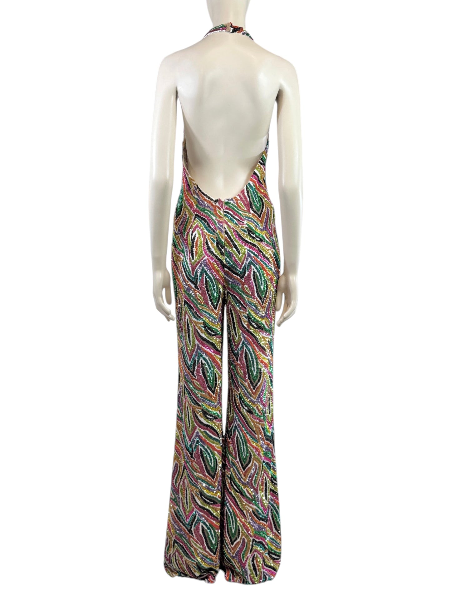 Moschino Couture Jeremy Scott Resort 2023 Look 63 Sequined jumpsuit