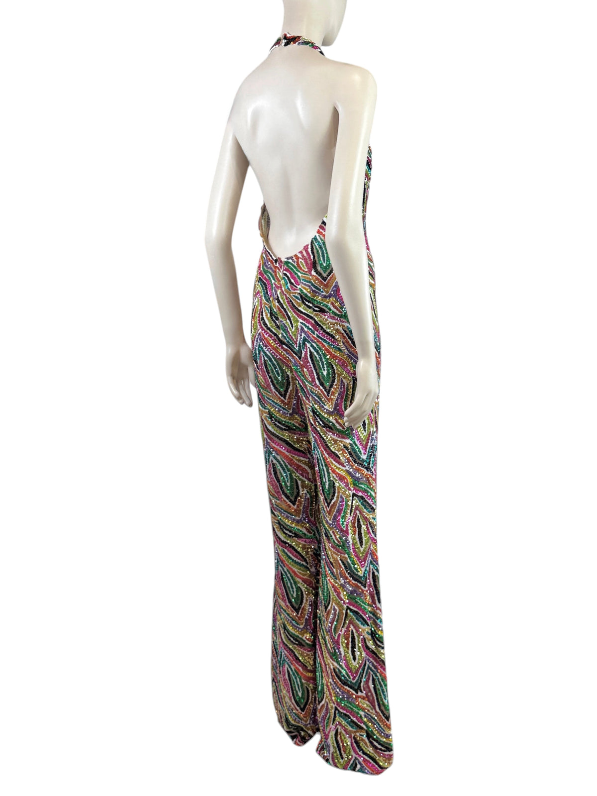 Moschino Couture Jeremy Scott Resort 2023 Look 63 Sequined jumpsuit