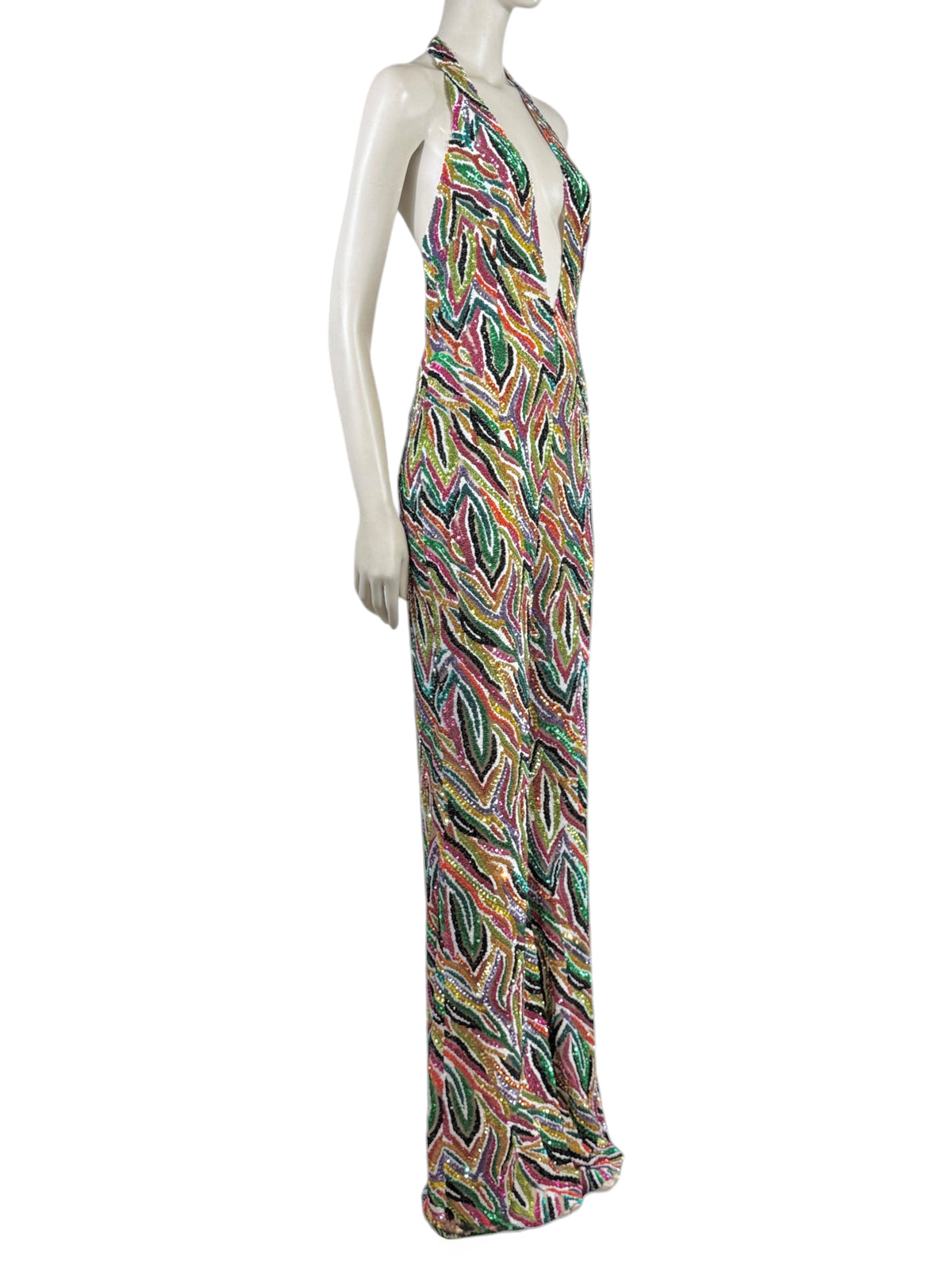 Moschino Couture Jeremy Scott Resort 2023 Look 63 Sequined jumpsuit