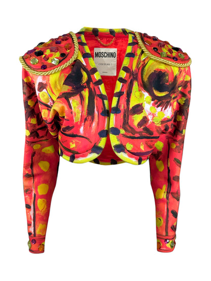 Moschino Couture Jeremy Scott Spring 2020 Look 33 Matador jacket