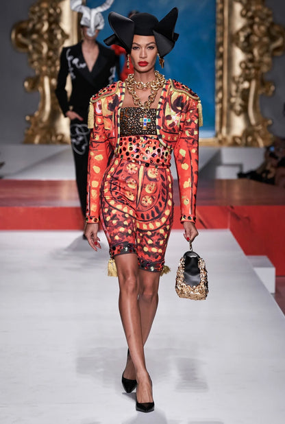 Moschino Couture Jeremy Scott Spring 2020 Look 33 Matador jacket