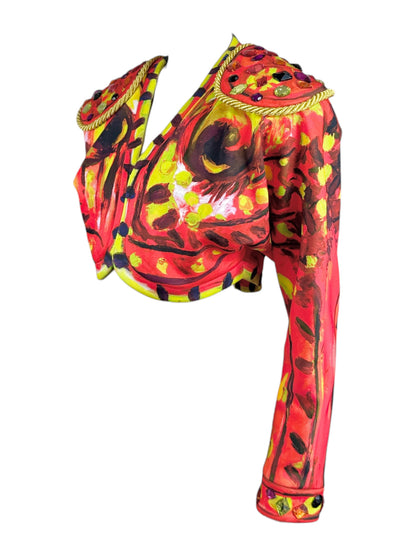 Moschino Couture Jeremy Scott Spring 2020 Look 33 Matador jacket