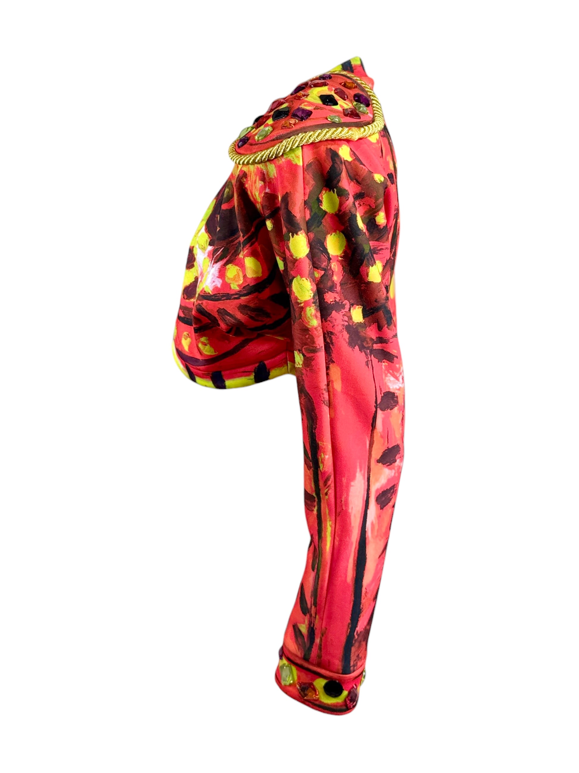 Moschino Couture Jeremy Scott Spring 2020 Look 33 Matador jacket