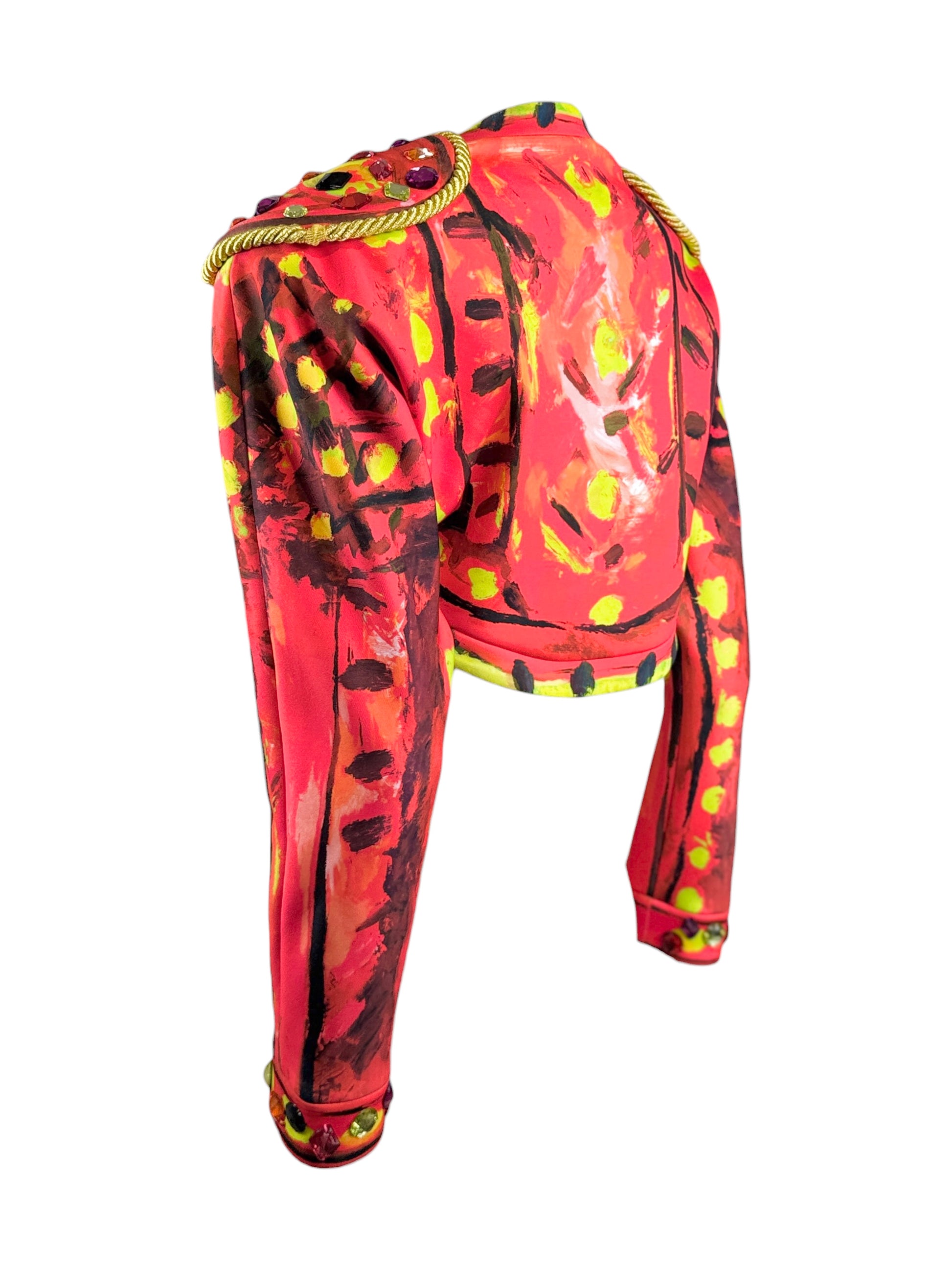 Moschino Couture Jeremy Scott Spring 2020 Look 33 Matador jacket