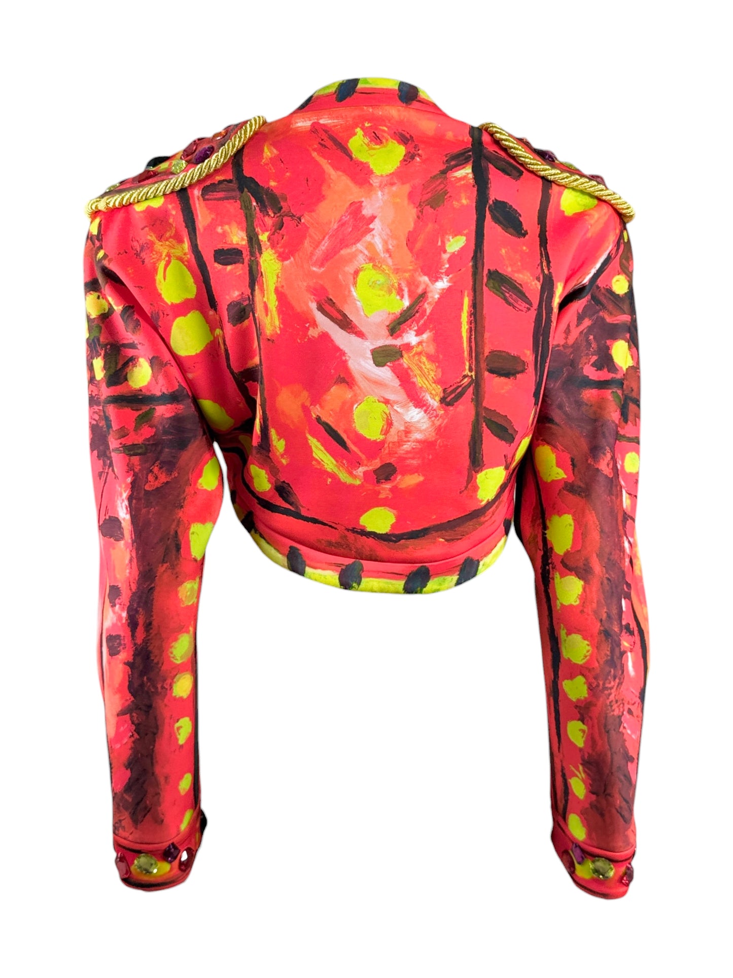 Moschino Couture Jeremy Scott Spring 2020 Look 33 Matador jacket