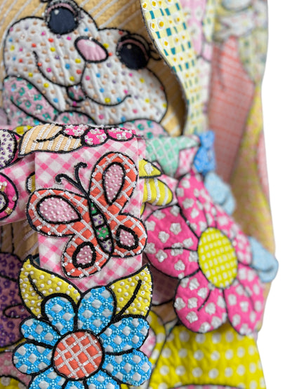 Moschino Couture Jeremy Scott Spring 2022 Look 42 Multicolor plush toy coat