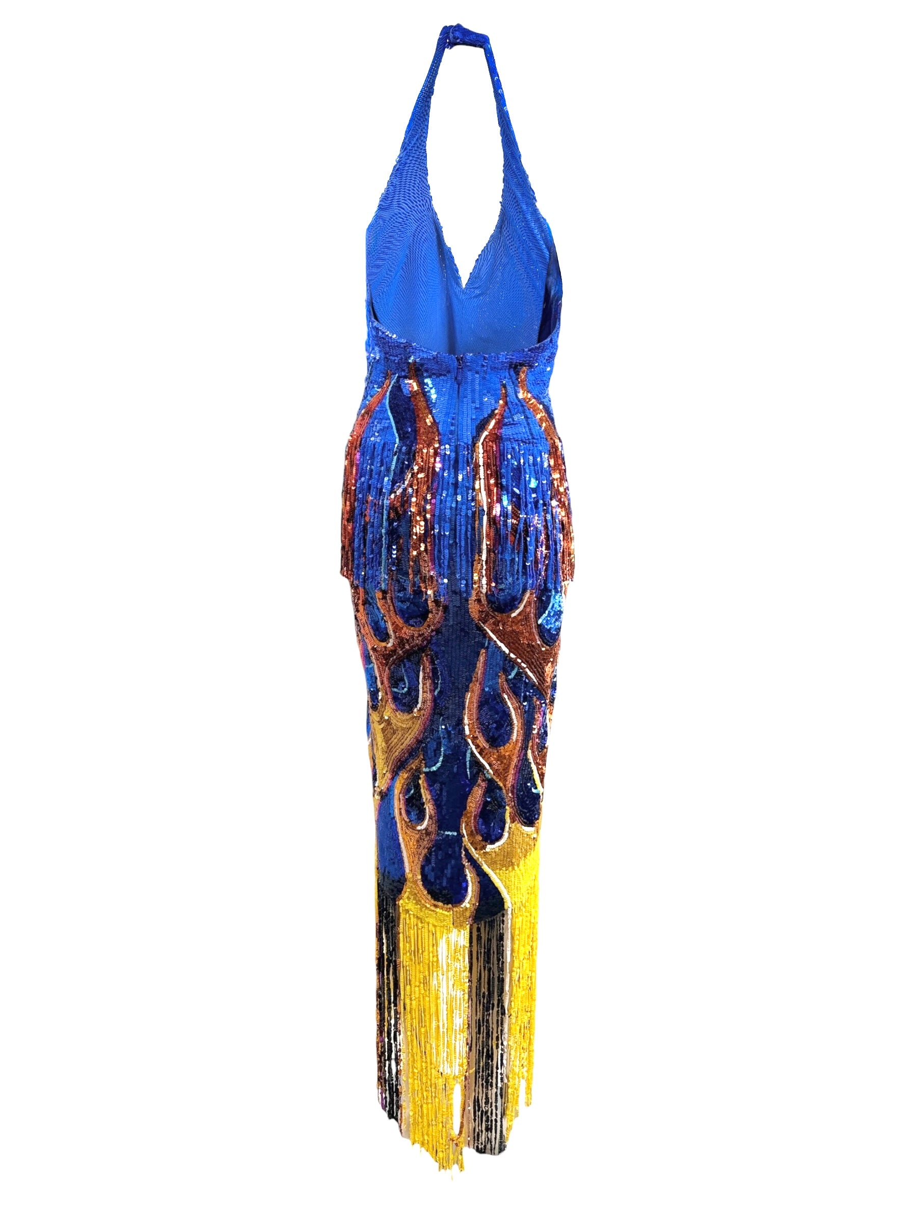 Moschino Jeremy Scott Resort 2018 Look 80 sequined dress