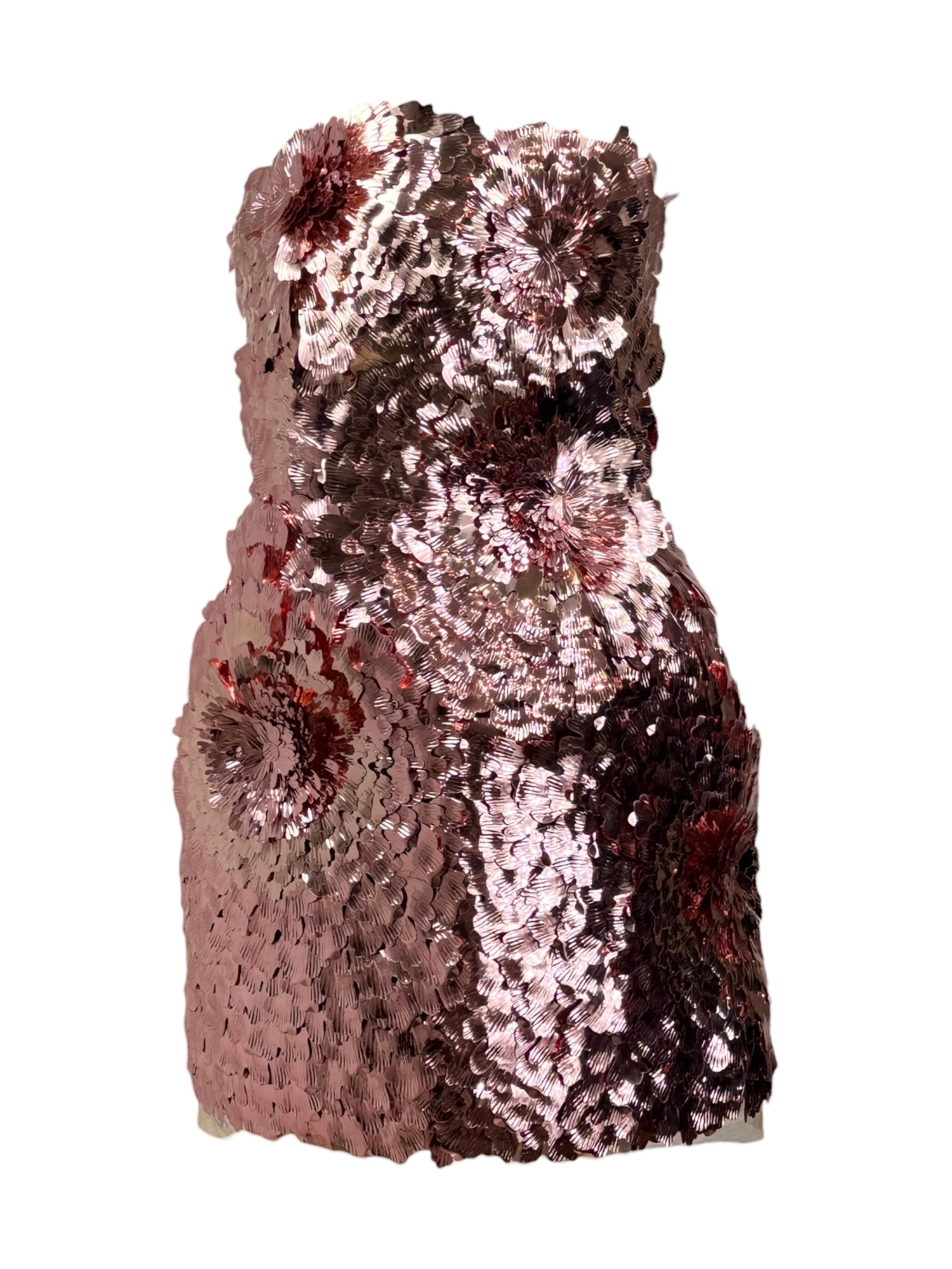 Oscar de la Renta Fall 2024 Sculpture metallic dress