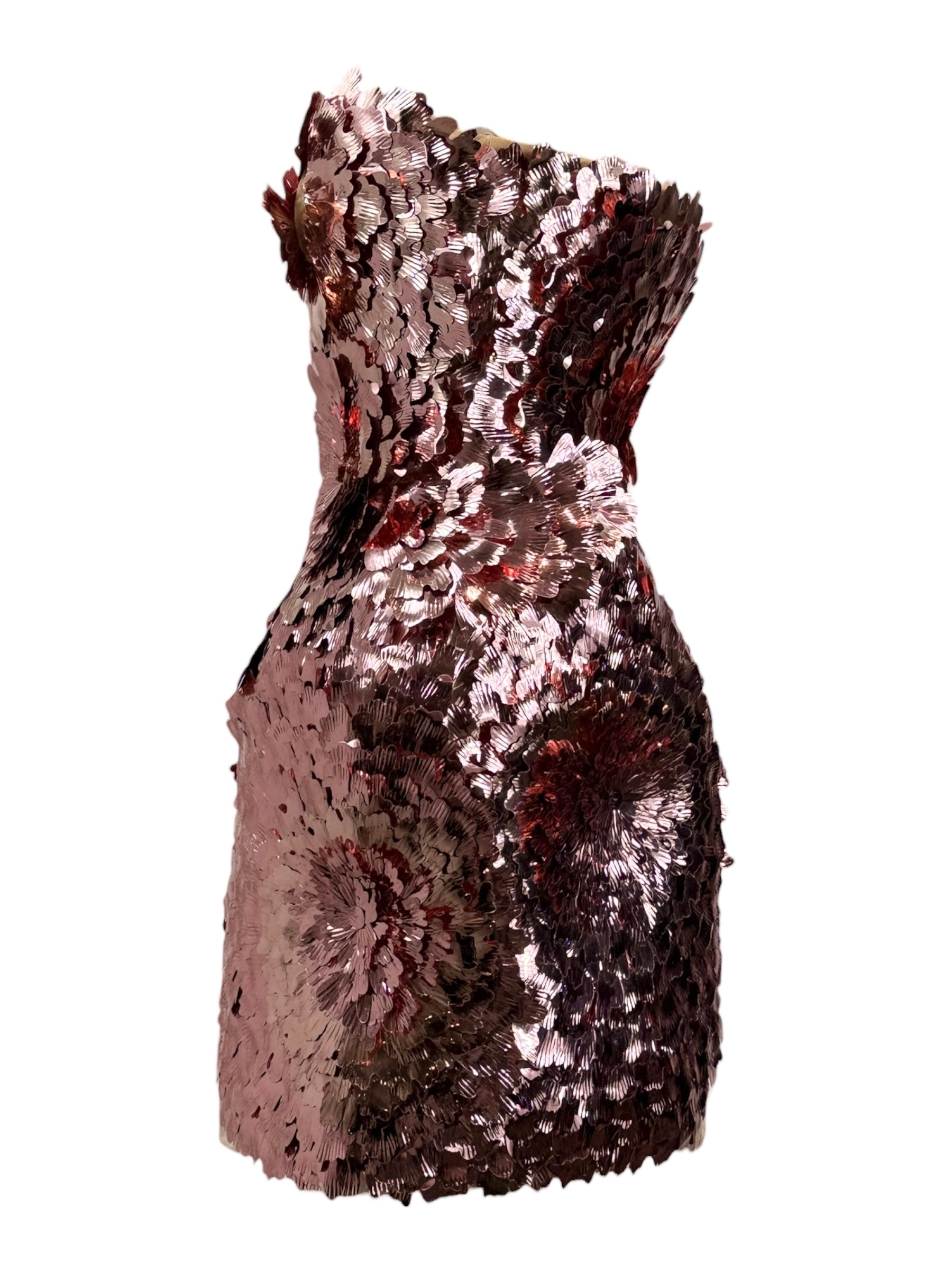 Oscar de la Renta Fall 2024 Sculpture metallic dress