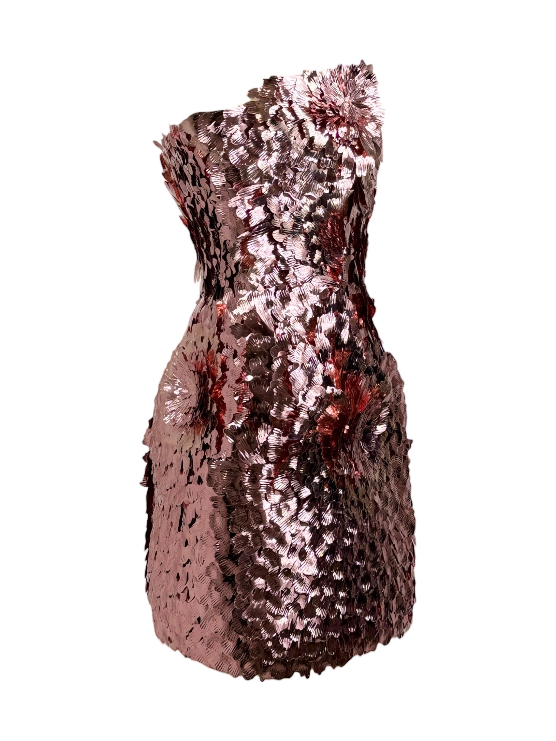 Oscar de la Renta Fall 2024 Sculpture metallic dress