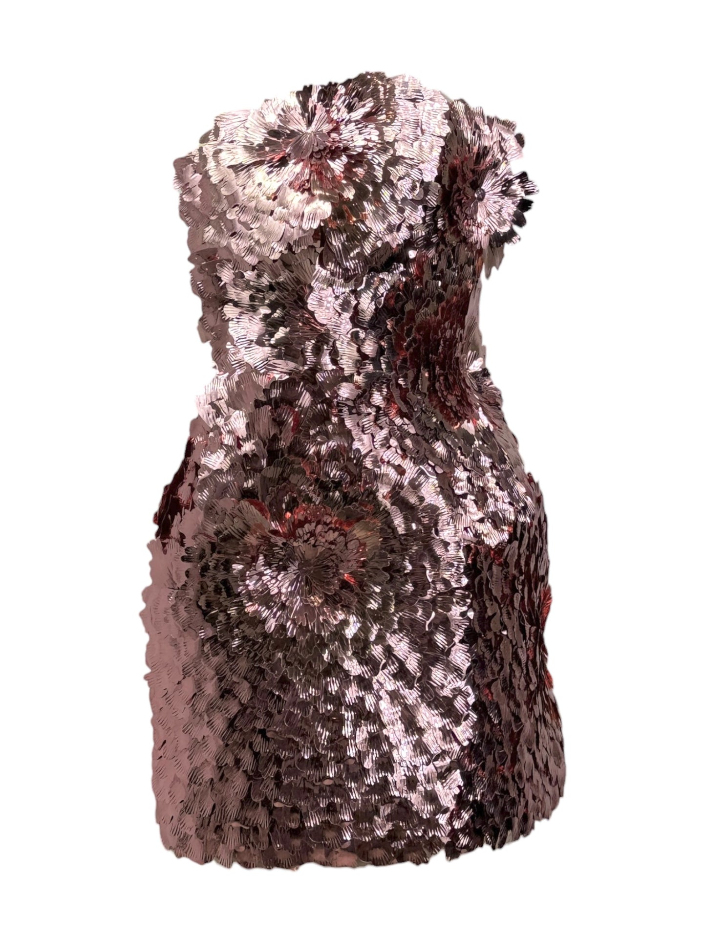 Oscar de la Renta Fall 2024 Sculpture metallic dress