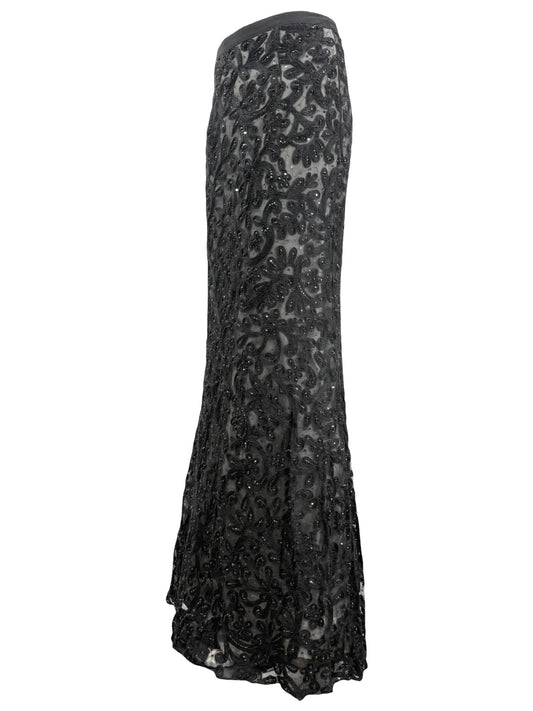 Oscar de la Renta Spring 2012 maxi lace skirt