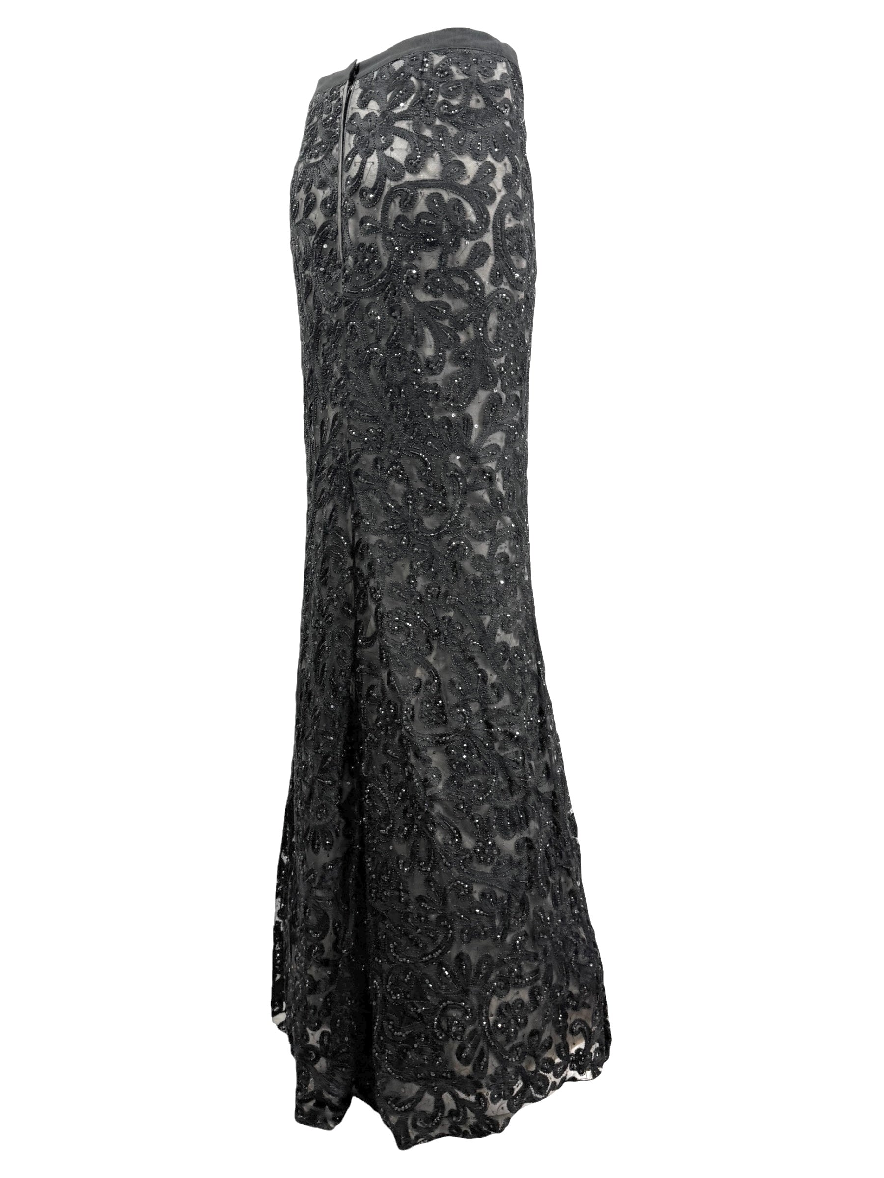 Oscar de la Renta Spring 2012 maxi lace skirt