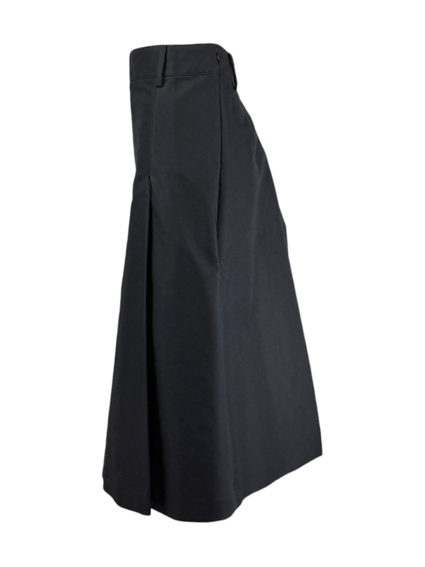 Prada 2023 black skirt trapeze