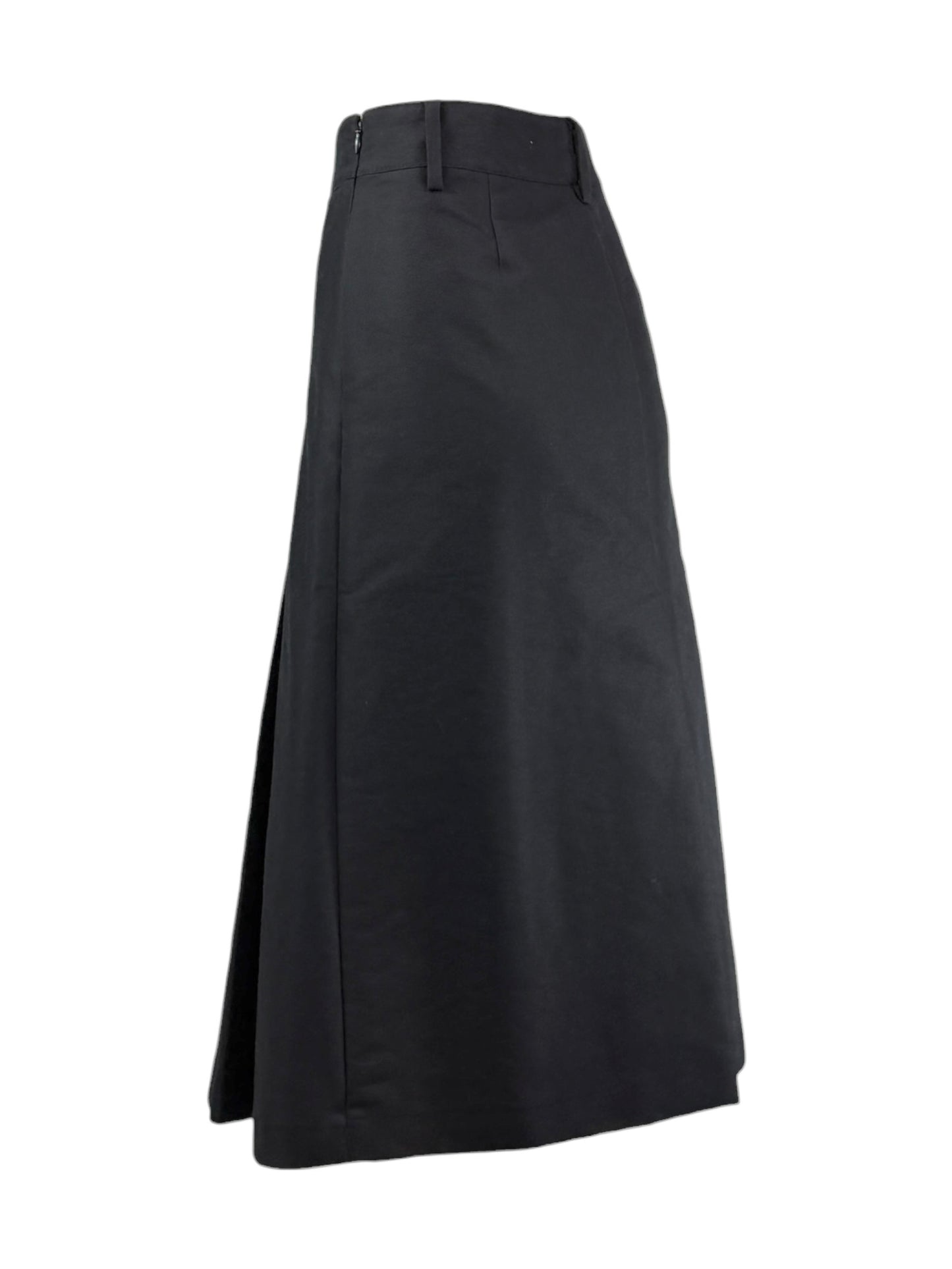 Prada 2023 black skirt trapeze