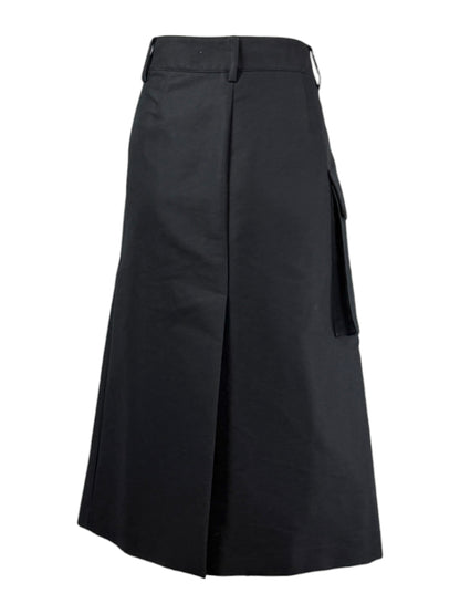 Prada 2023 black skirt trapeze