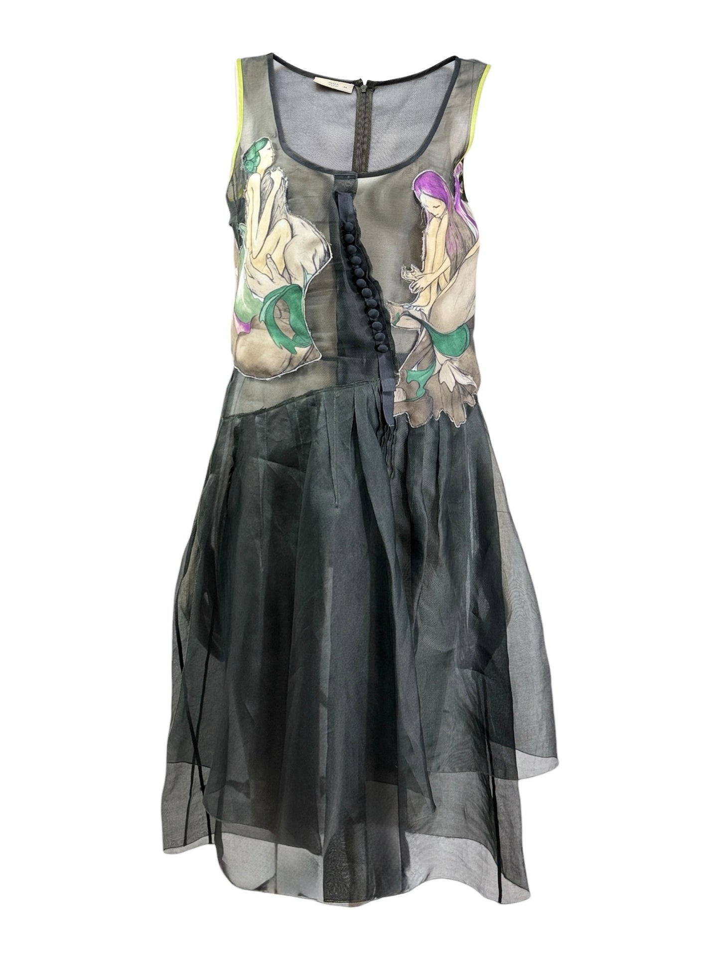 Prada James Jean Spring 2008 dress fairies