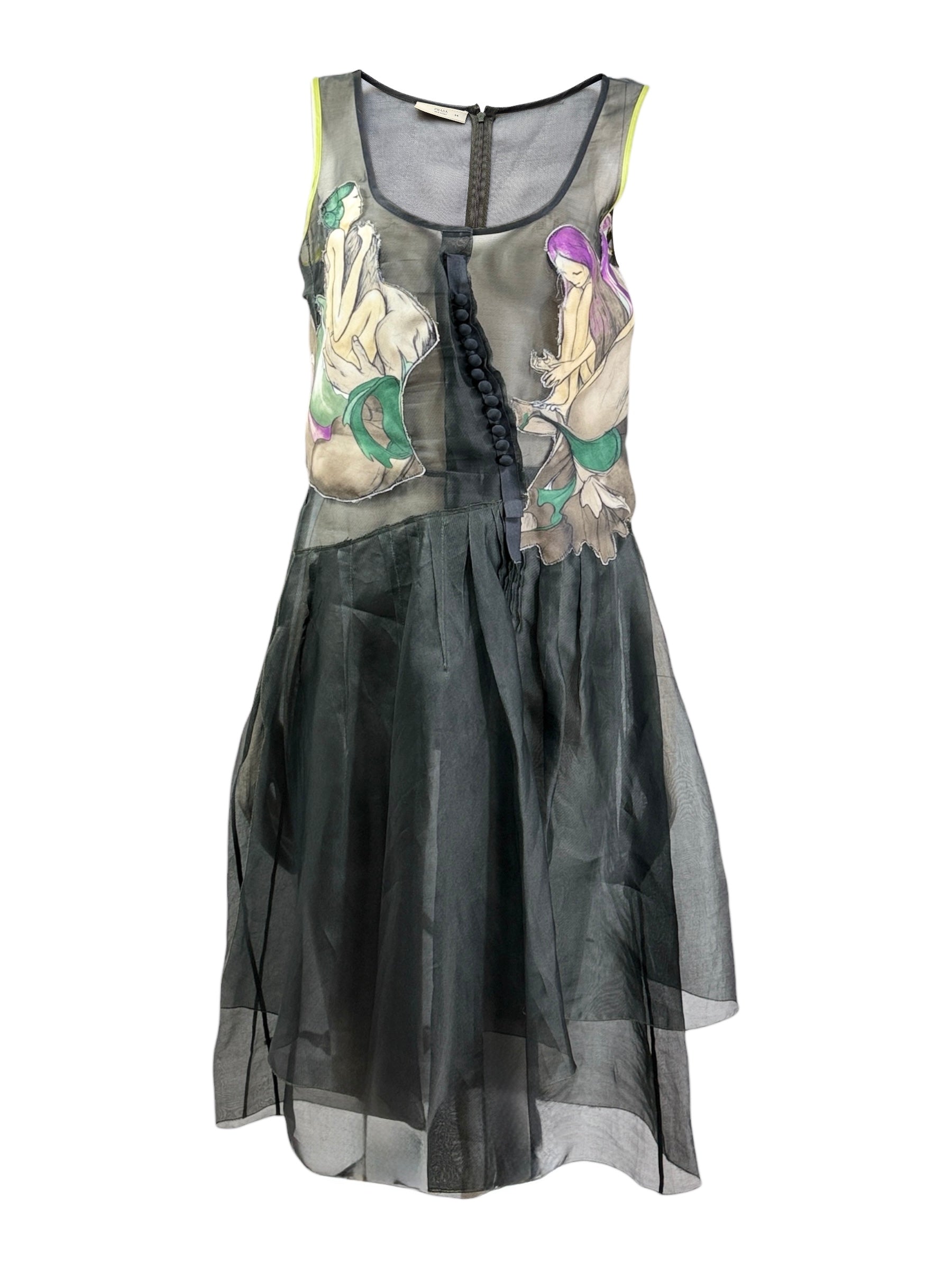 Prada James Jean Spring 2008 dress fairies