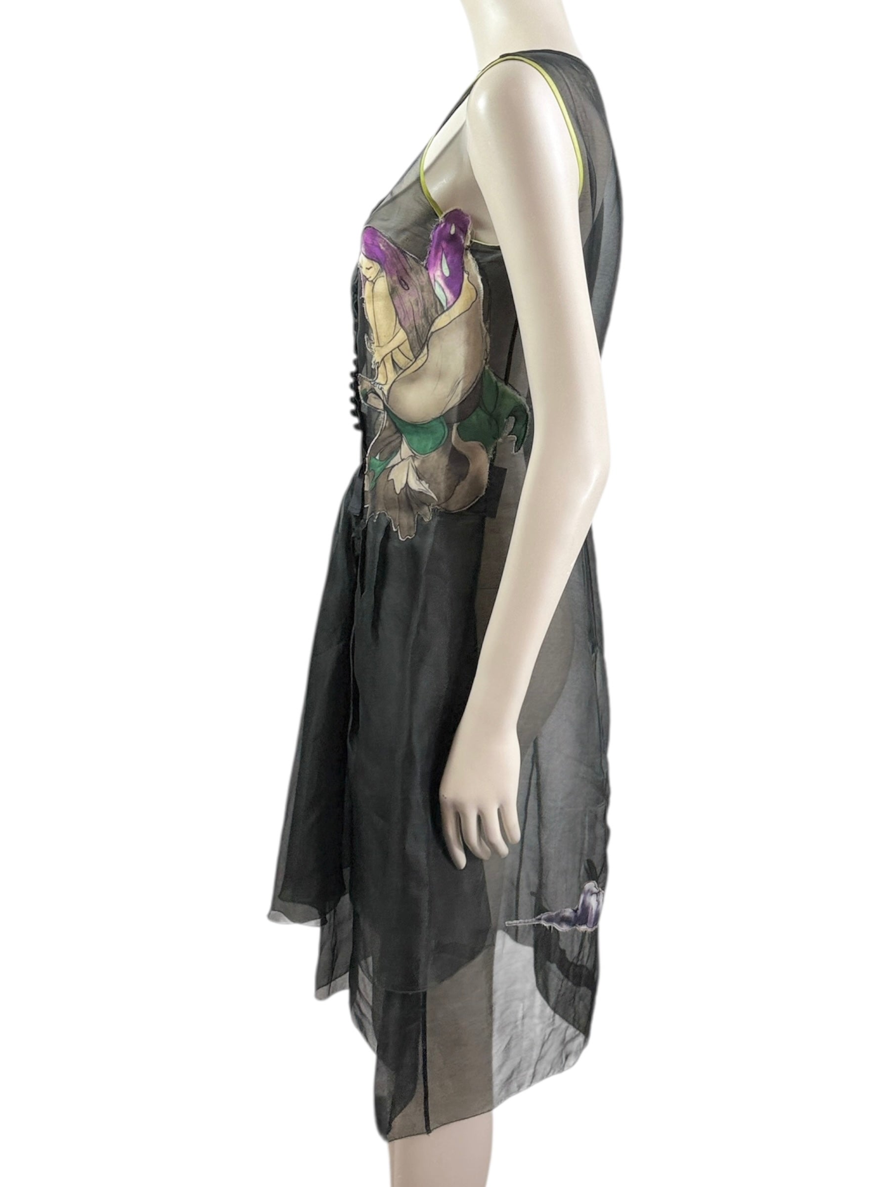 Prada James Jean Spring 2008 dress fairies