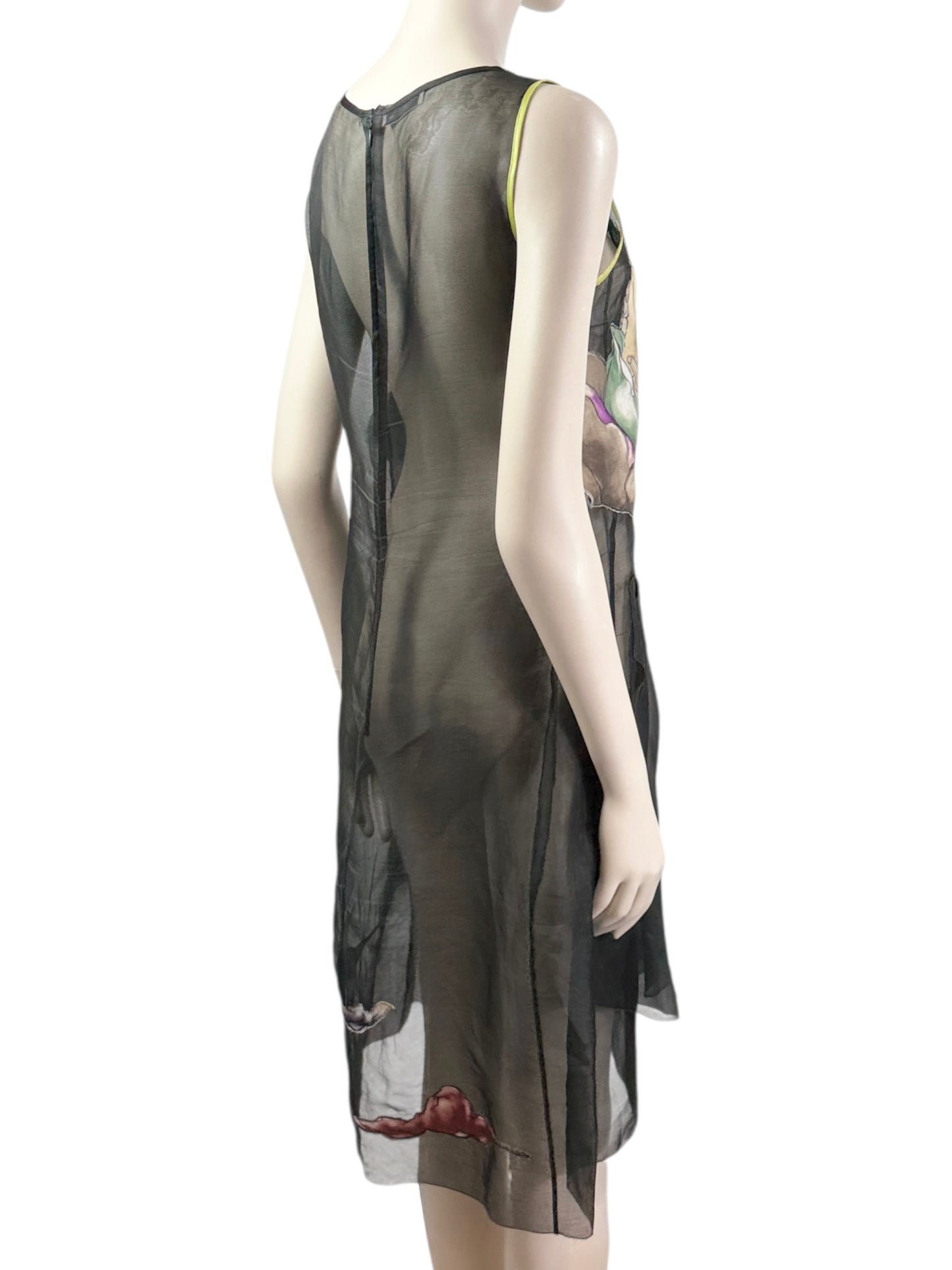 Prada James Jean Spring 2008 dress fairies