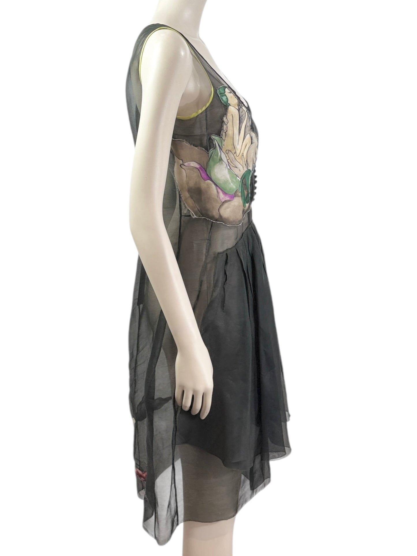 Prada James Jean Spring 2008 dress fairies