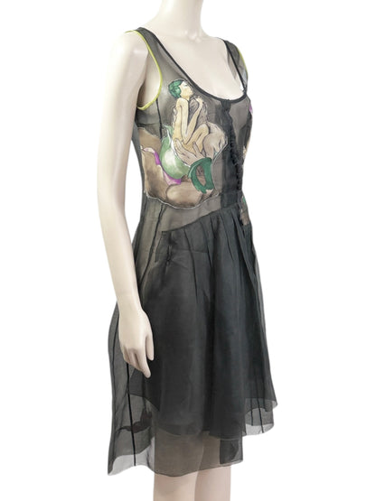 Prada James Jean Spring 2008 dress fairies