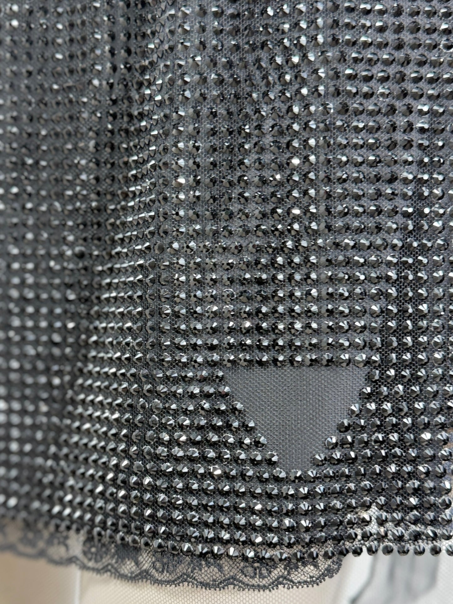 Prada Swarovski rhinestones set black 2021