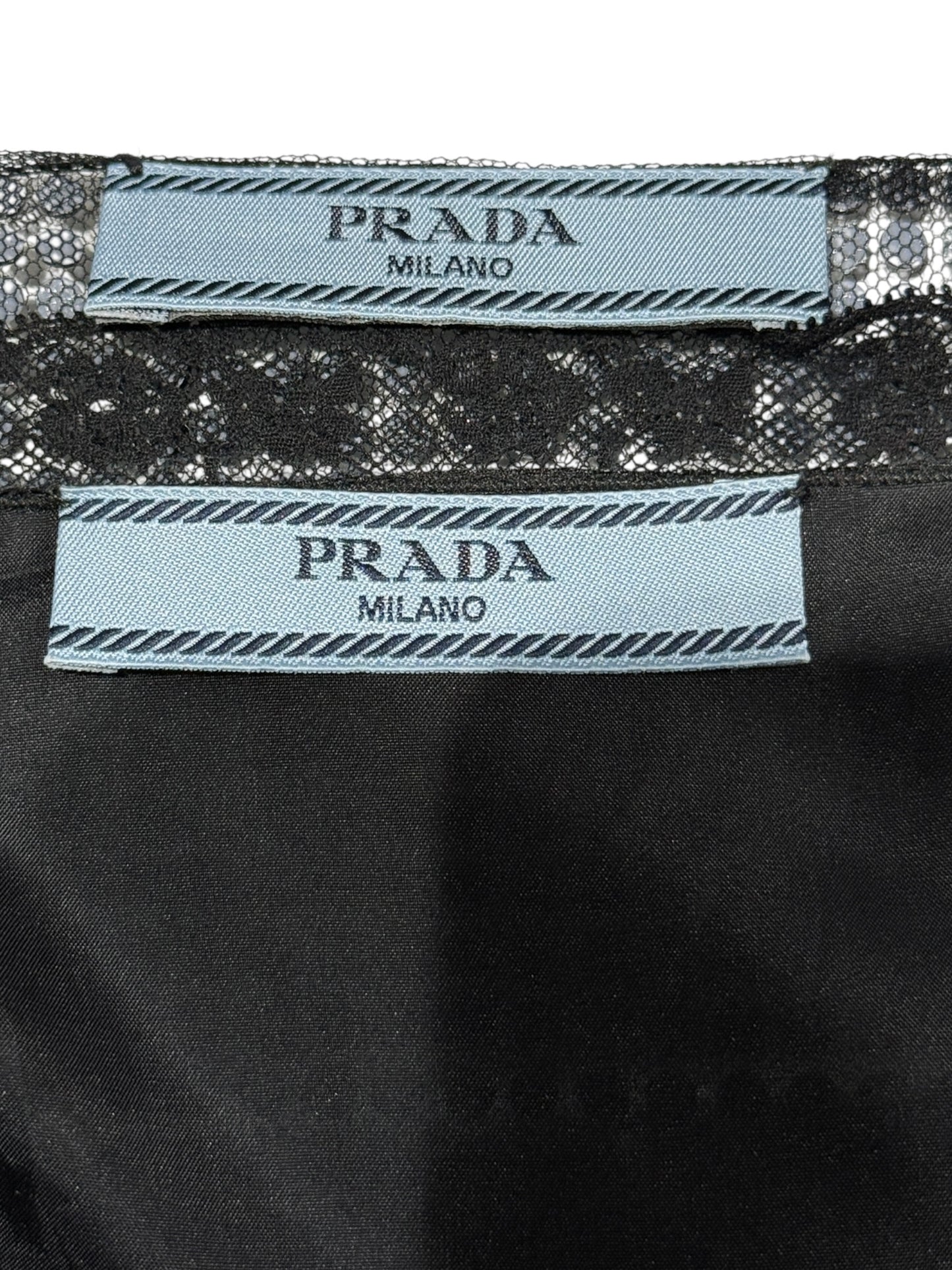 Prada Swarovski rhinestones set black 2021