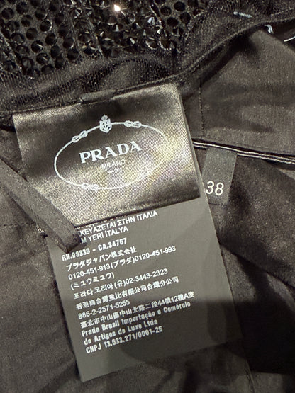 Prada Swarovski rhinestones set black 2021