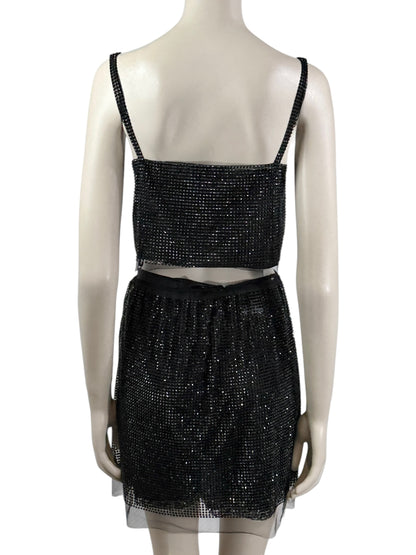 Prada Swarovski rhinestones set black 2021