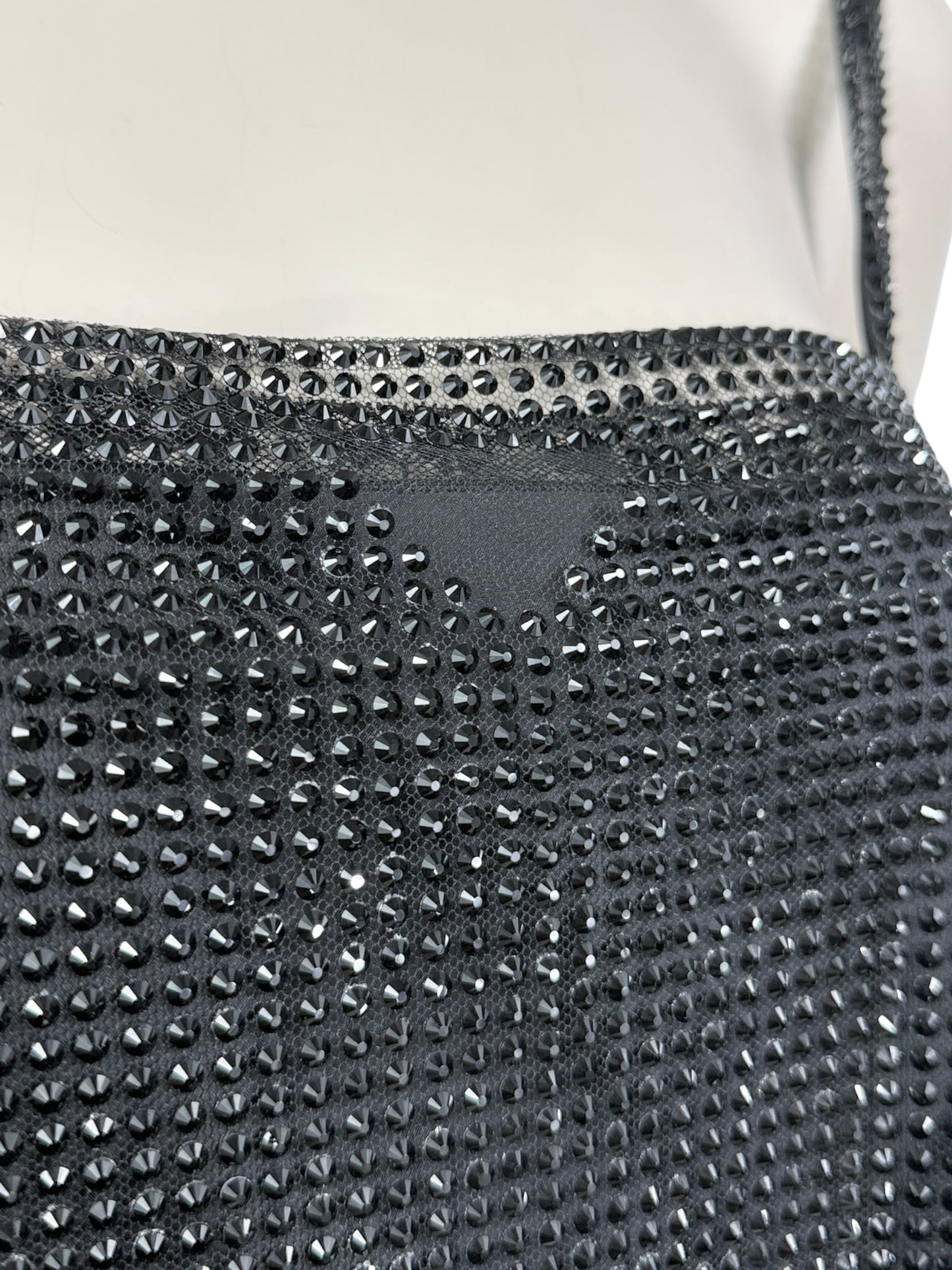 Prada Swarovski rhinestones set black 2021