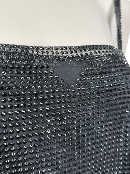 Prada Swarovski rhinestones set black 2021