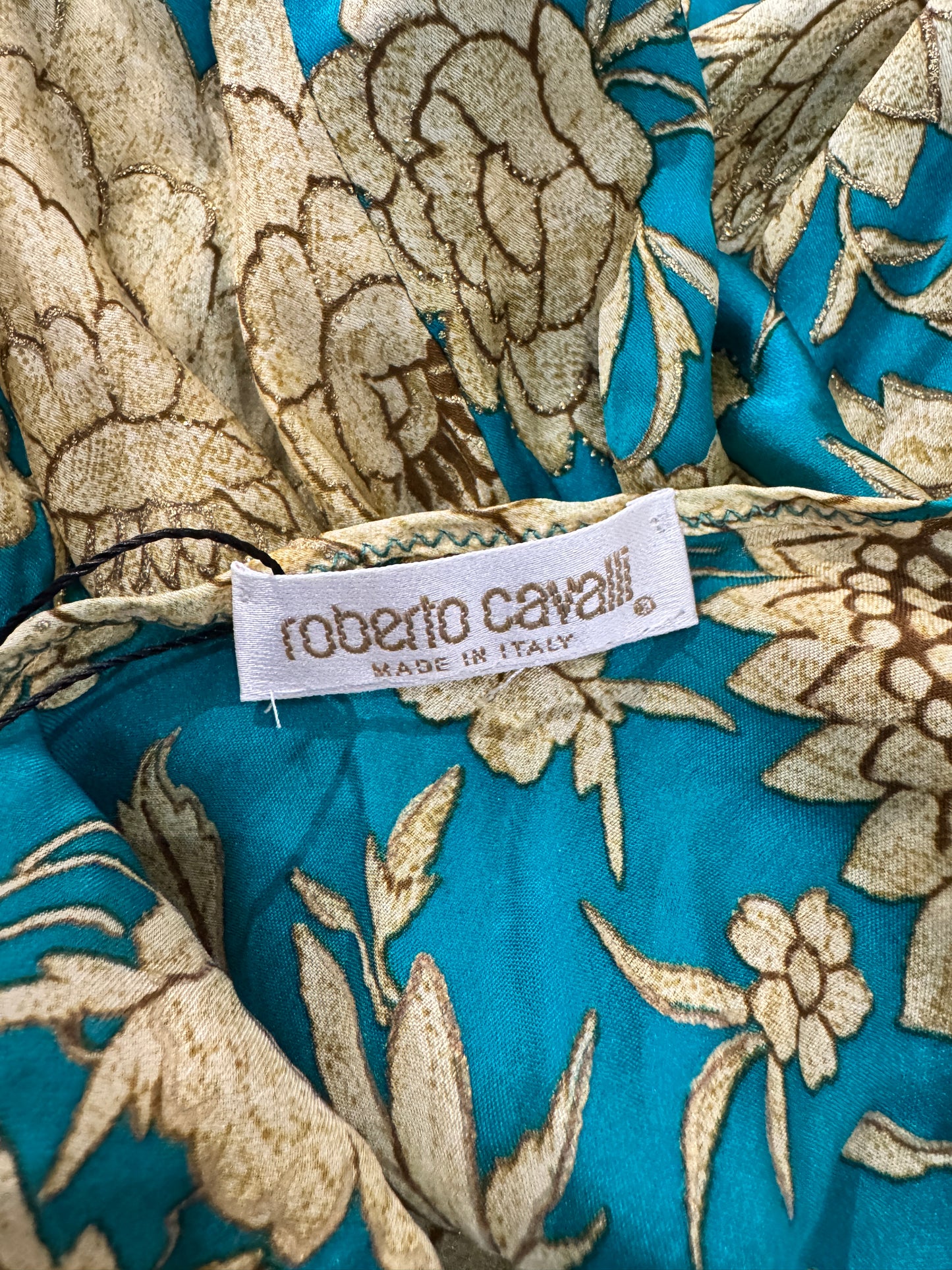 Roberto Cavalli 2001 Maxi floral printed dress 