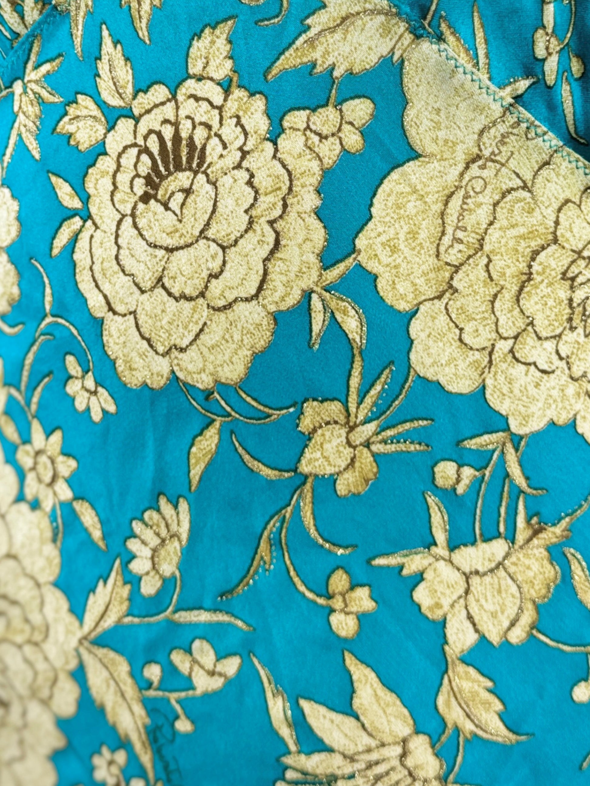 Roberto Cavalli 2001 Maxi floral printed dress 