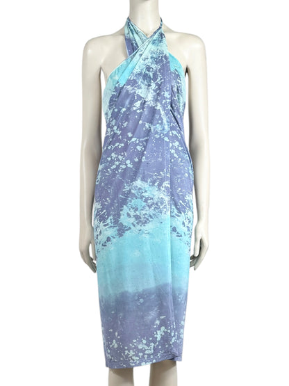 Roberto Cavalli Spring 1999 Printed knit pareo 
