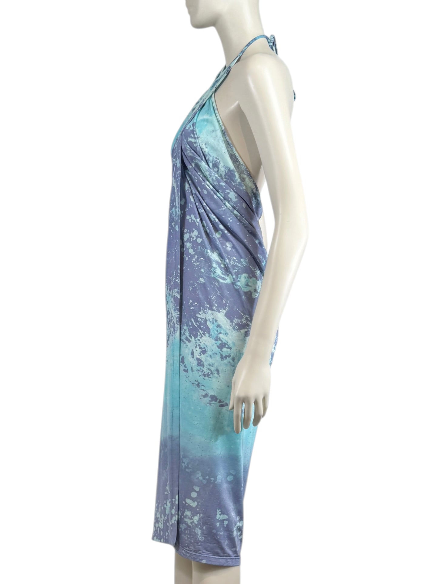 Roberto Cavalli Spring 1999 Printed knit pareo 