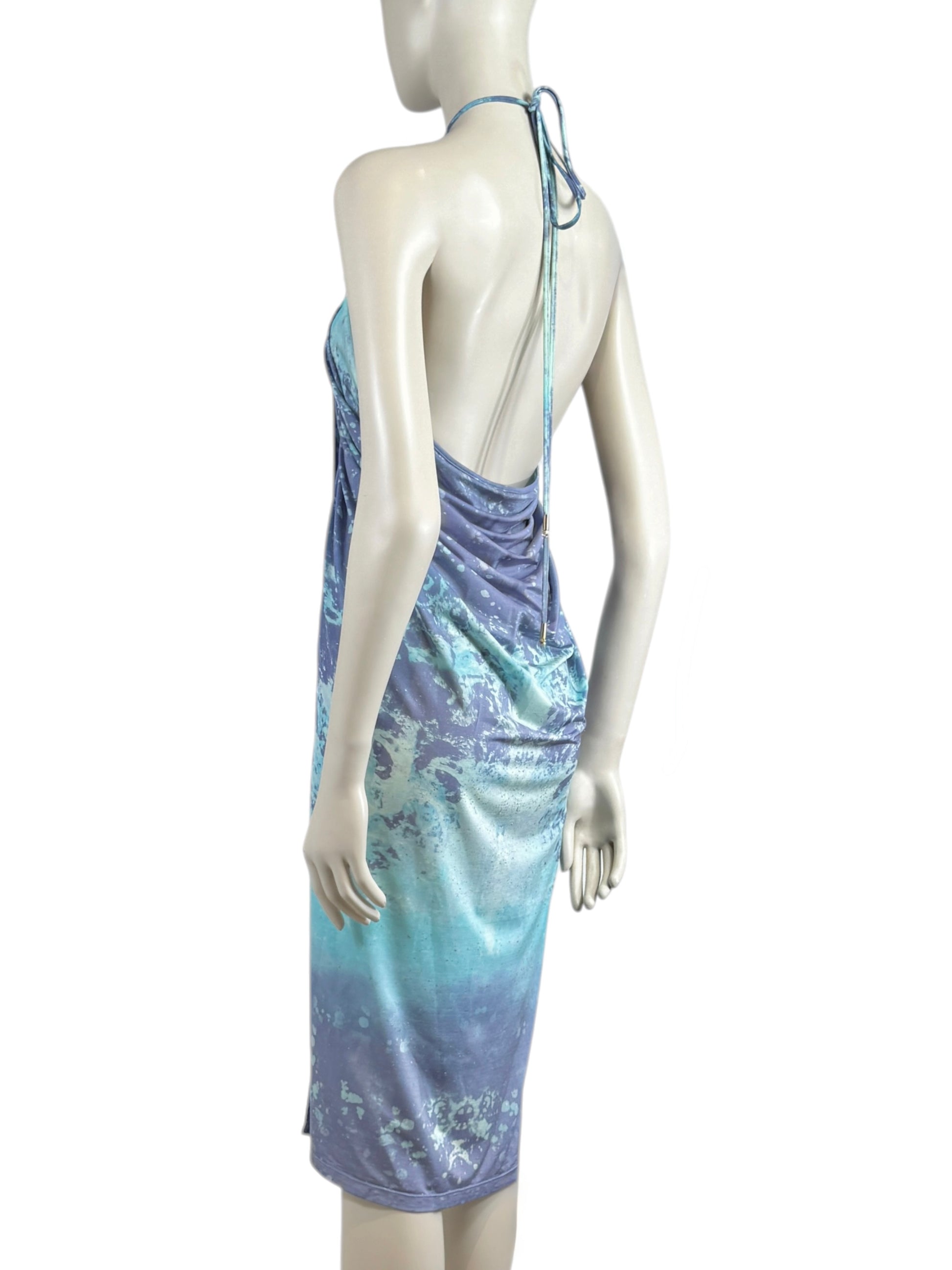 Roberto Cavalli Spring 1999 Printed knit pareo 