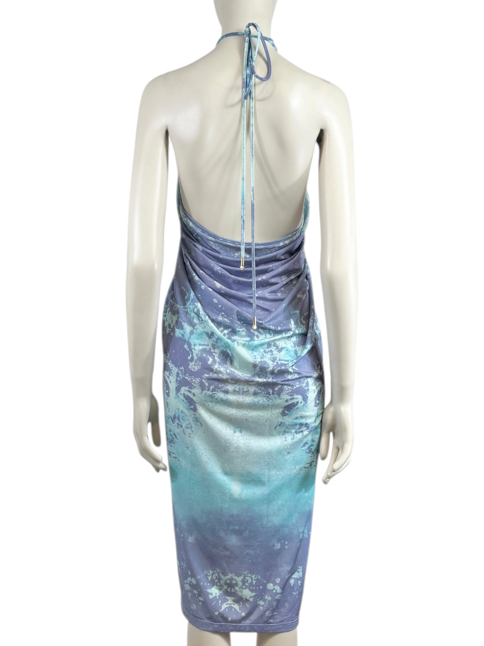 Roberto Cavalli Spring 1999 Printed knit pareo 
