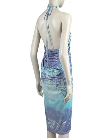 Roberto Cavalli Spring 1999 Printed knit pareo 