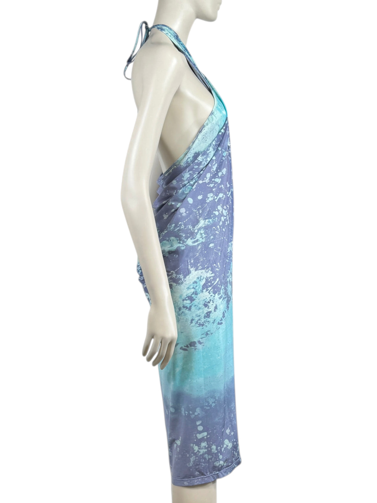 Roberto Cavalli Spring 1999 Printed knit pareo 