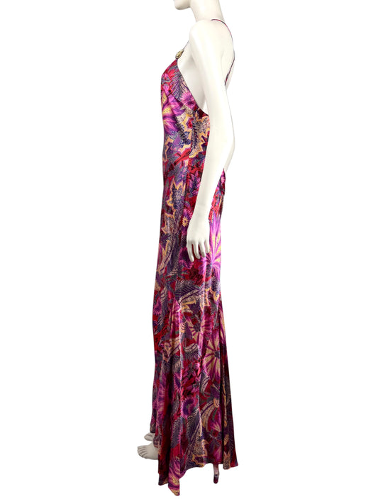 Roberto Cavalli Spring 2006 Maxi floral printed dress