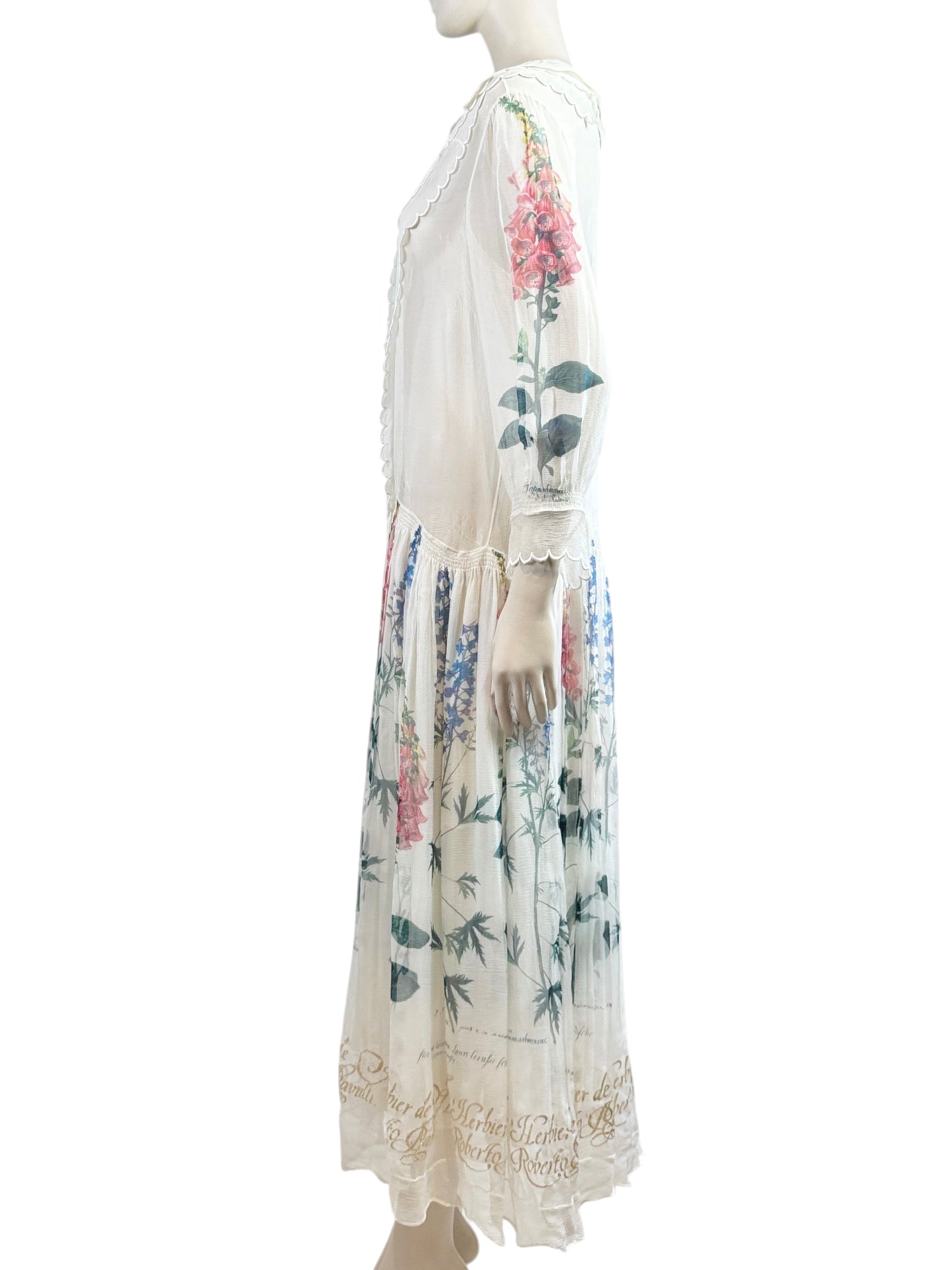 Roberto Cavalli Spring 2009 Look 31 Maxi chiffon dress printed floral