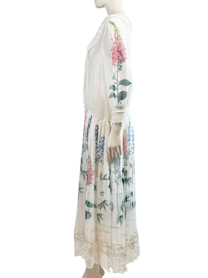 Roberto Cavalli Spring 2009 Look 31 Maxi chiffon dress printed floral