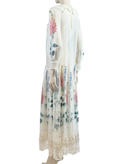 Roberto Cavalli Spring 2009 Look 31 Maxi chiffon dress printed floral