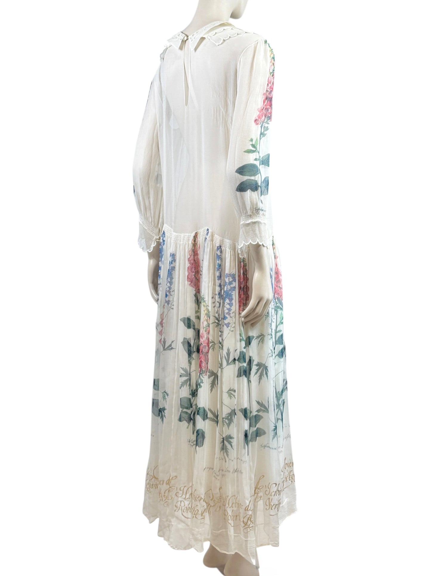 Roberto Cavalli Spring 2009 Look 31 Maxi chiffon dress printed floral