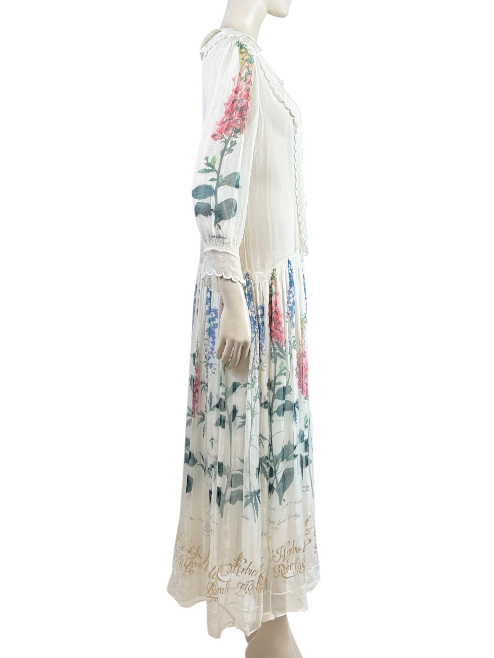 Roberto Cavalli Spring 2009 Look 31 Maxi chiffon dress printed floral