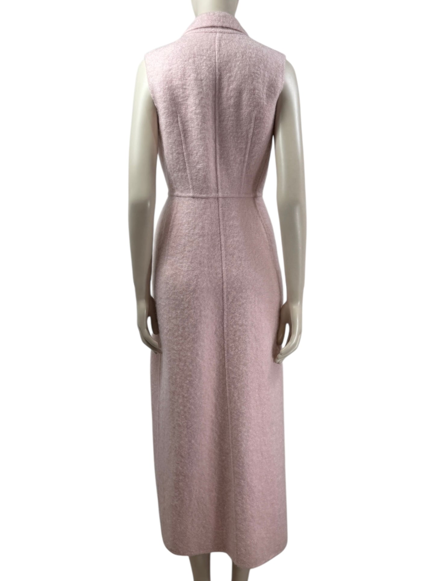 Rochas pink dress coat