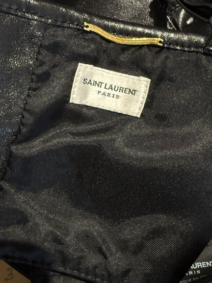 Saint Laurent Anthony Vaccarello Black Lambskin set