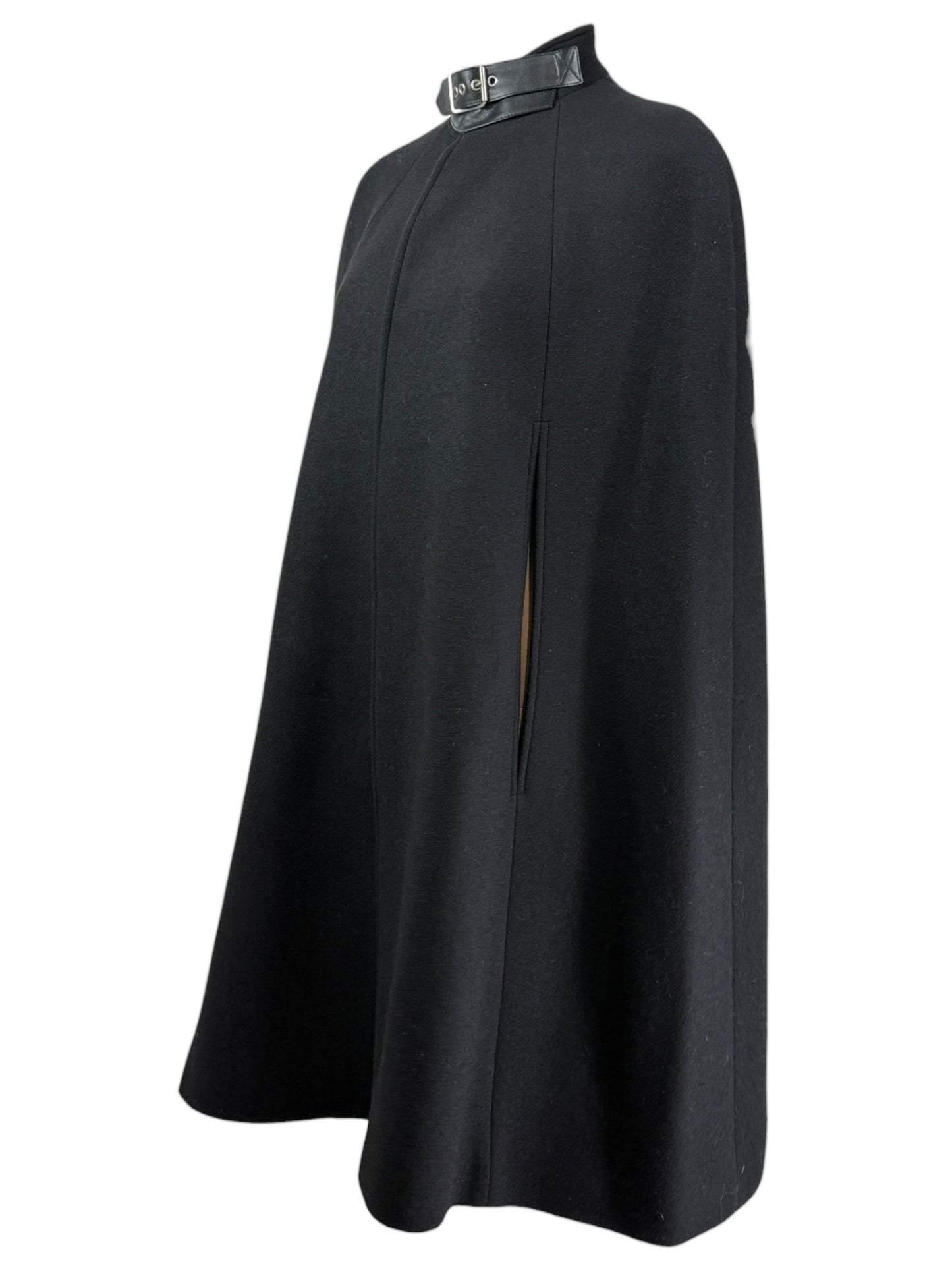 Saint Laurent Hedi Slimane Fall 2014 cape